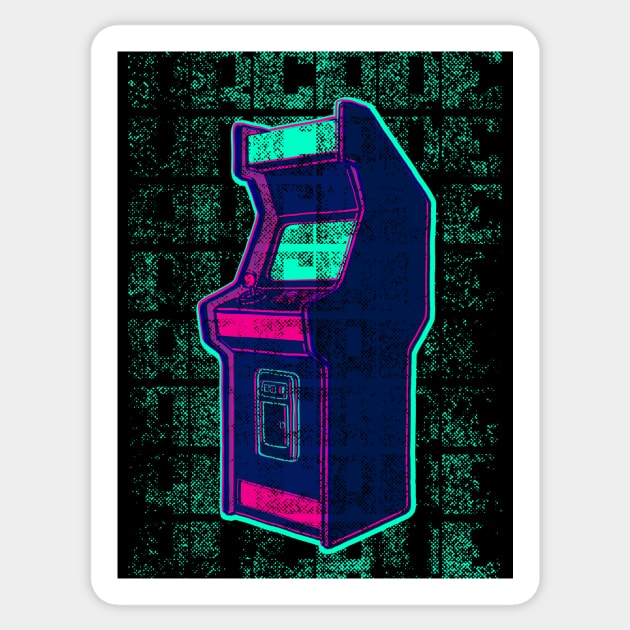 Arcade Sticker by ursulalopez